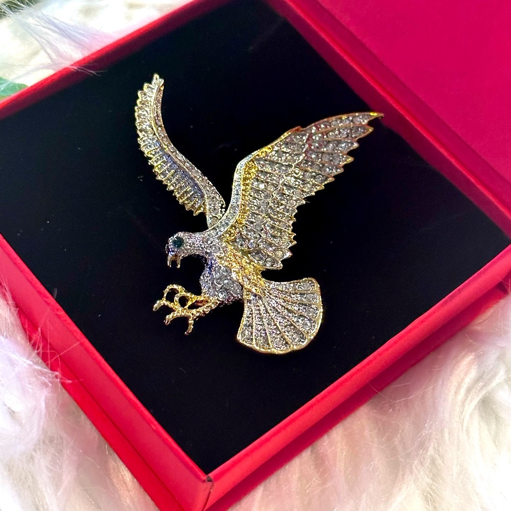 Eagle brooch